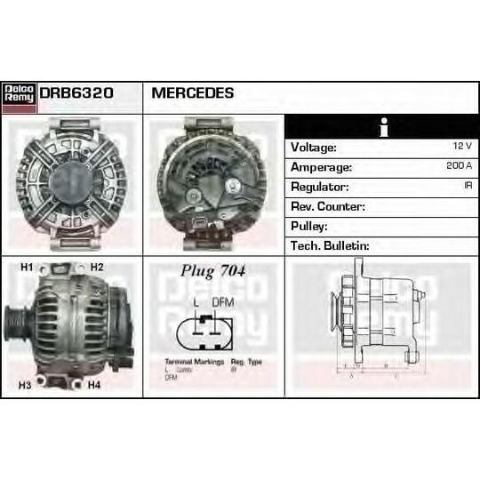 DRB6320 - Alternator 