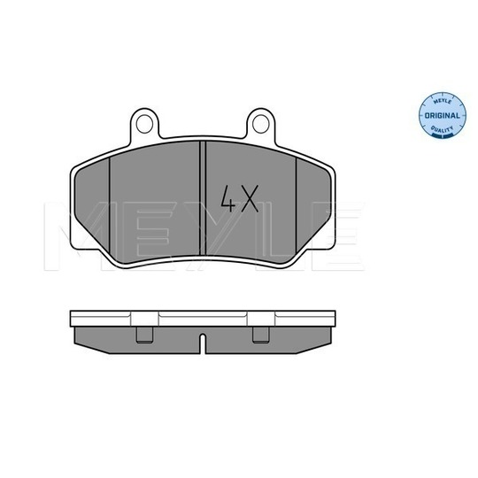 025 212 3316 - Brake Pad Set, disc brake 