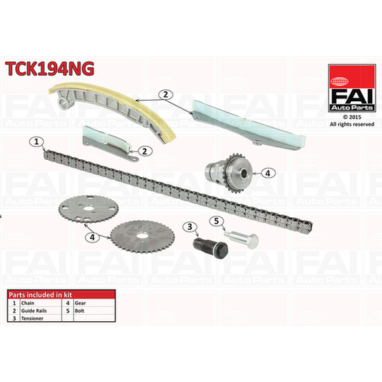 TCK194NG - Timing Chain Kit 
