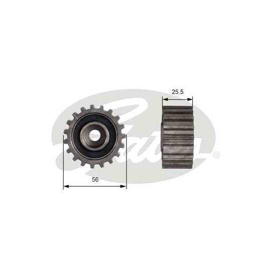 T42000 - Deflection/Guide Pulley, timing belt 