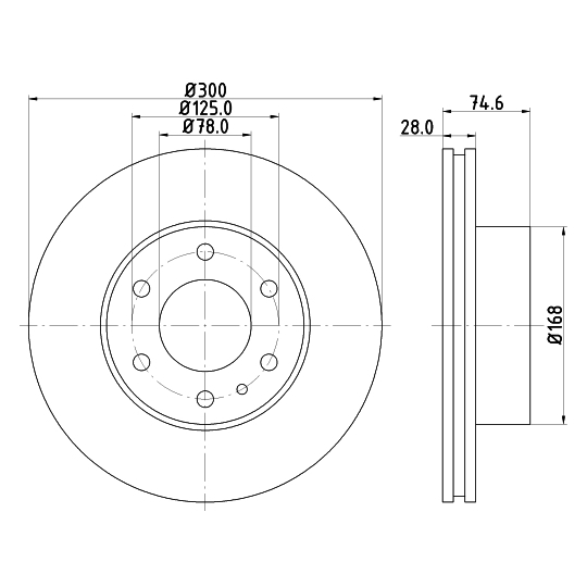 MDC2009 - Brake Disc 