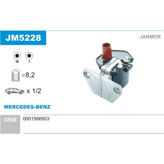 JM5228 - Ignition coil 