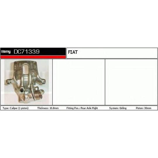 DC71339 - Brake Caliper 