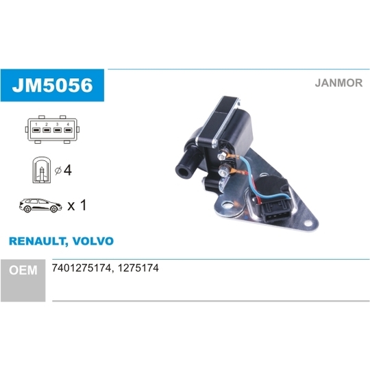 JM5056 - Ignition coil 