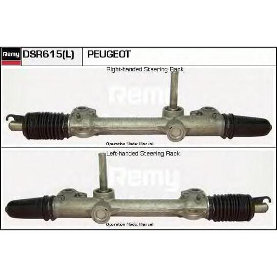 DSR615L - Steering Gear 