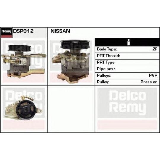 DSP912 - Hydraulic Pump, steering system 