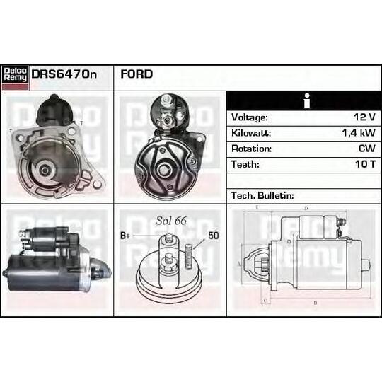 DRS6470N - Starter 