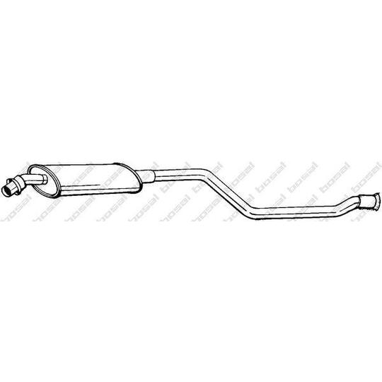 282-675 - Middle Silencer 