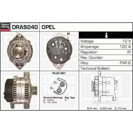 DRA9240 - Generator 