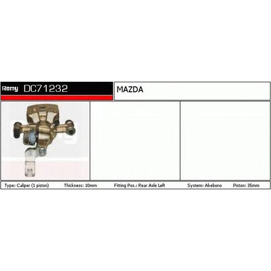 DC71232 - Brake Caliper 