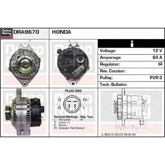 DRA9670 - Laturi 