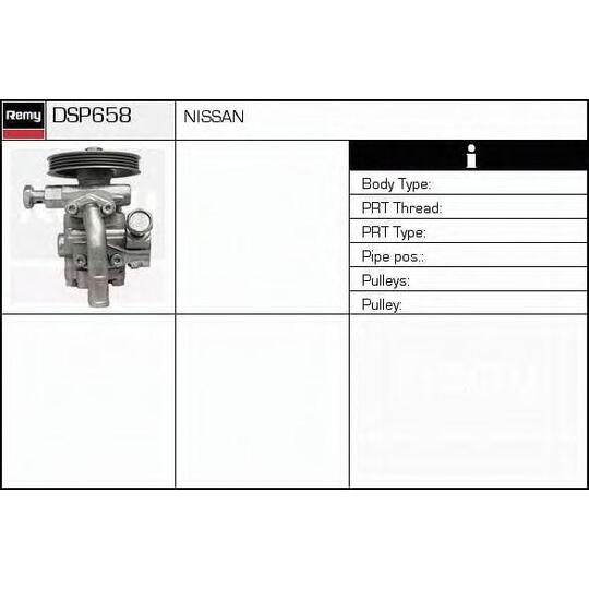 DSP658 - Hydrauliikkapumppu, ohjaus 