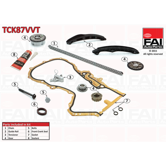 TCK87VVT - Timing Chain Kit 