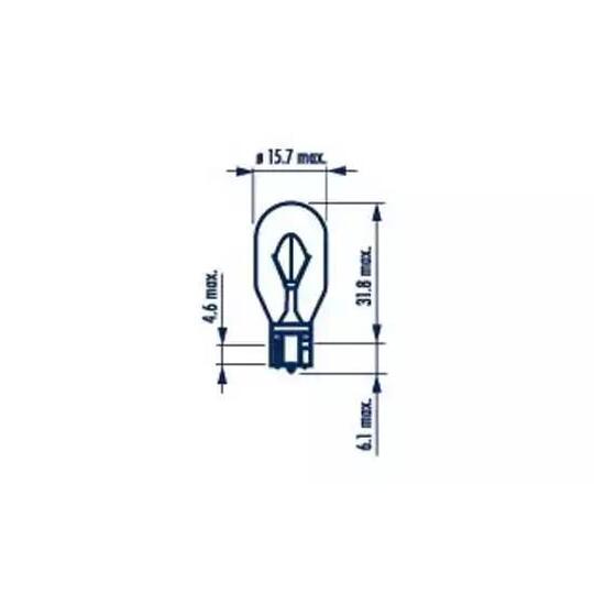 17631 - Bulb, auxiliary stop light 