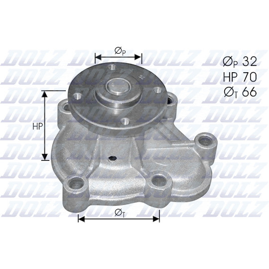 O130 - Water pump 