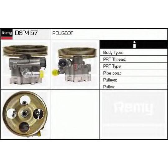DSP457 - Hydraulic Pump, steering system 