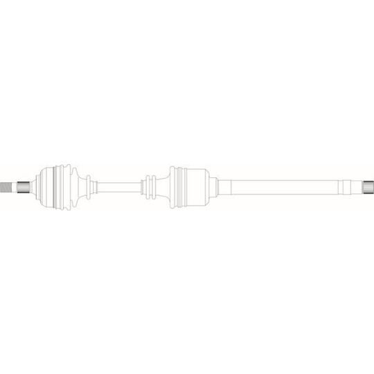 CI3192 - Drive Shaft 