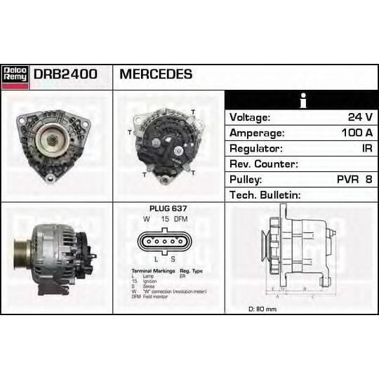 DRB2400X - Generator 