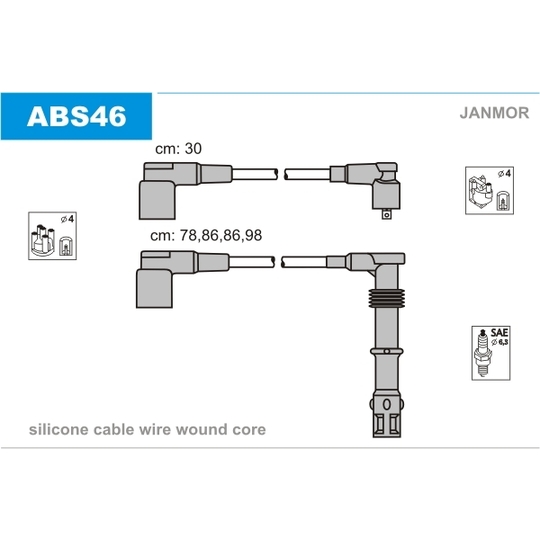 ABS46 - Ignition Cable Kit 