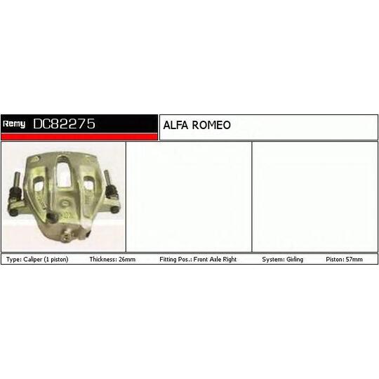 DC82275 - Brake Caliper 