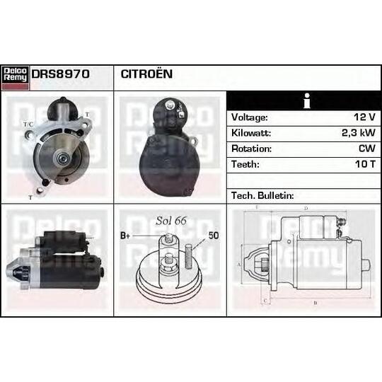 DRS8970 - Starter 