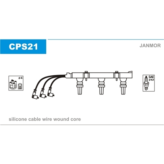 CPS21 - Ignition Cable Kit 