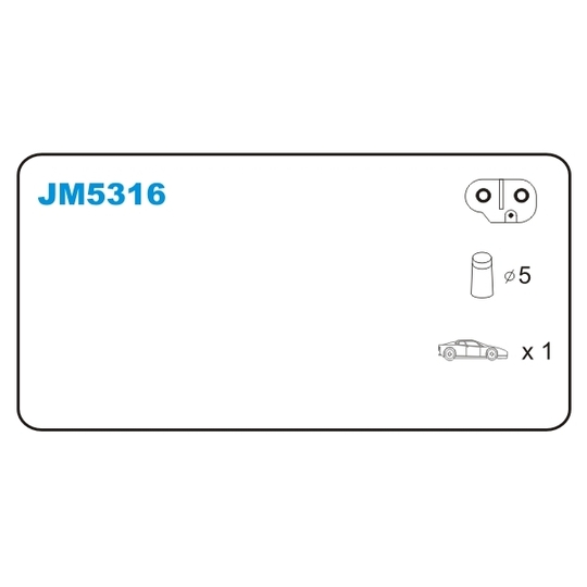 JM5316 - Ignition coil 