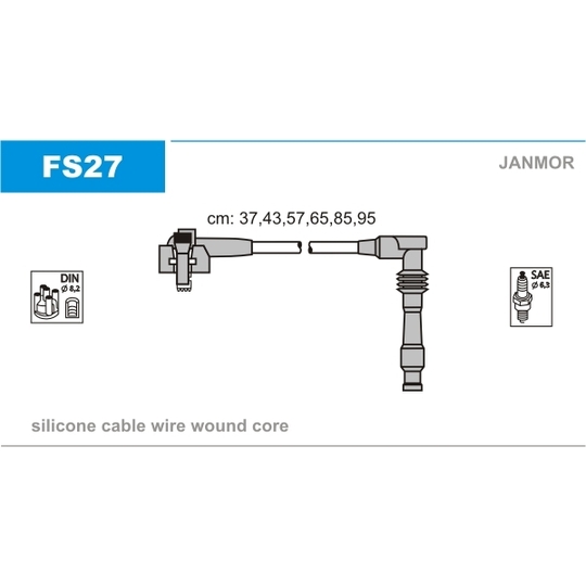 FS27 - Sytytysjohtosarja 