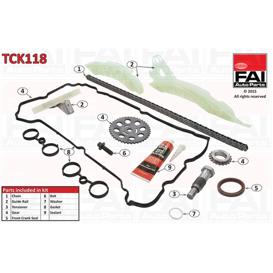 TCK118 - Timing Chain Kit 