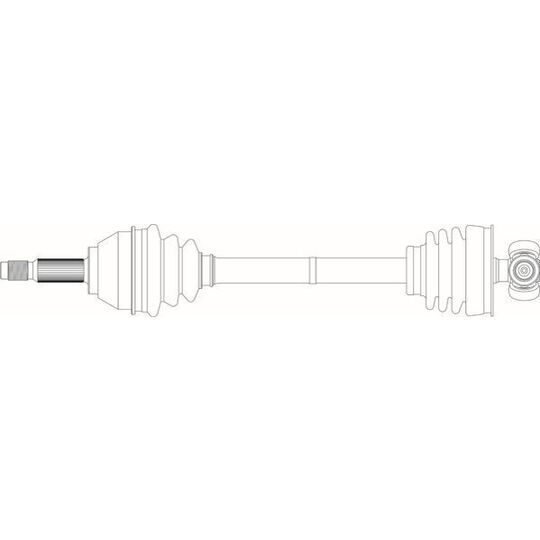 FI3051 - Drive Shaft 