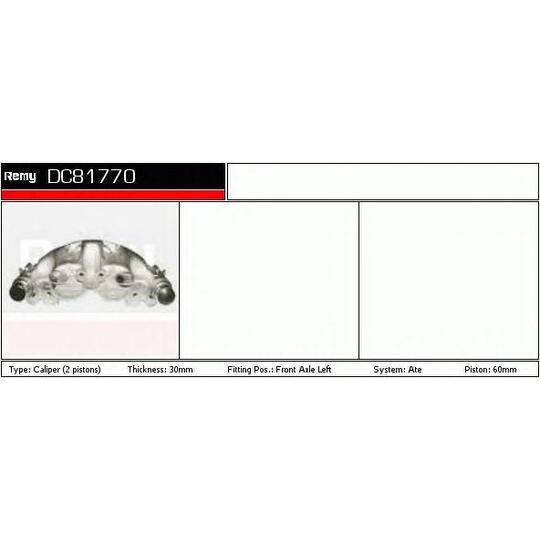 DC81770 - Brake Caliper 