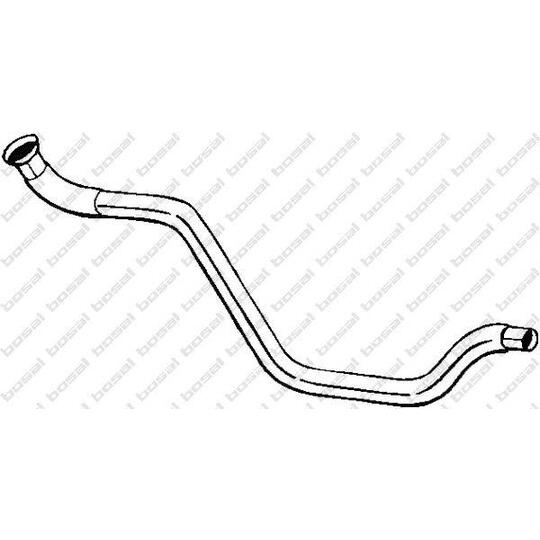 886-633 - Exhaust pipe 