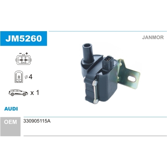 JM5260 - Ignition coil 