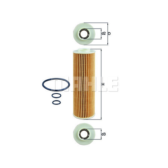 OX 183/5D - Oil filter 