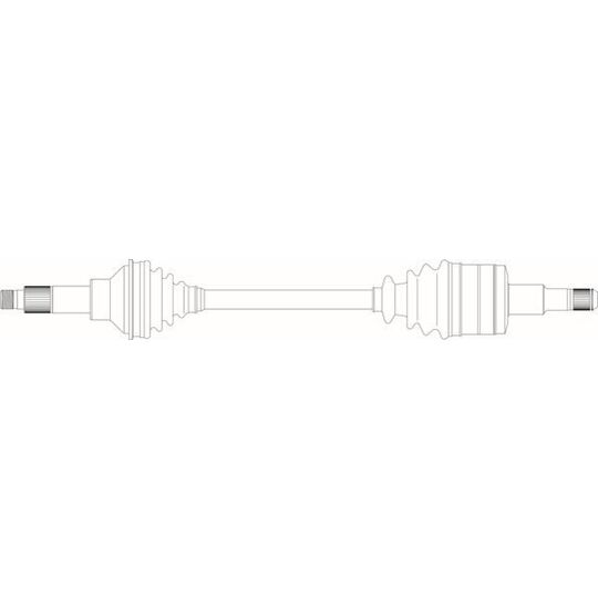 RV3128 - Drive Shaft 