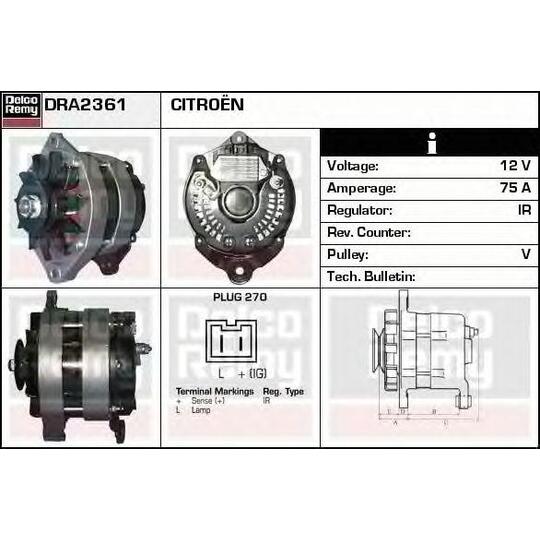 DRA2361 - Generaator 