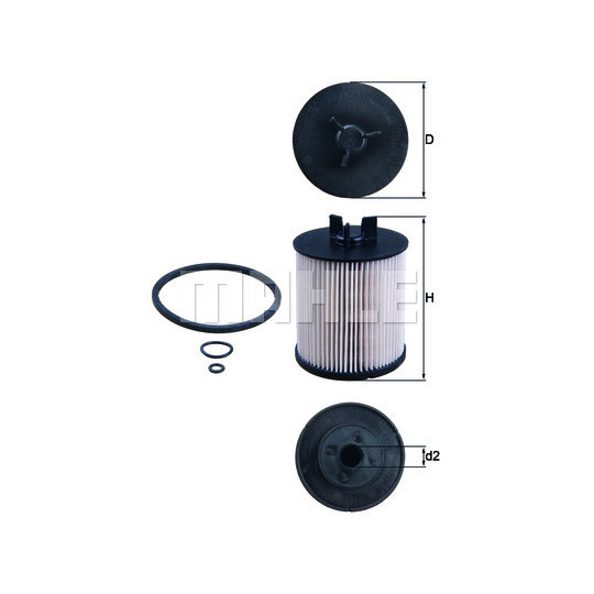 KX 86/1D - Fuel filter 