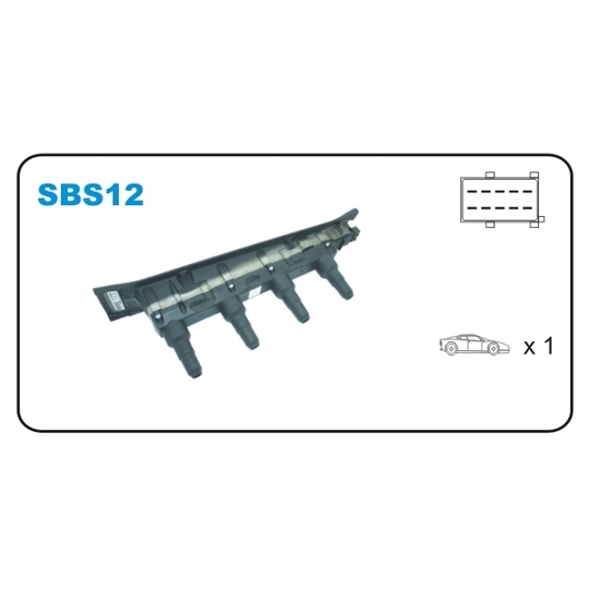 SBS12 - Ignition coil 