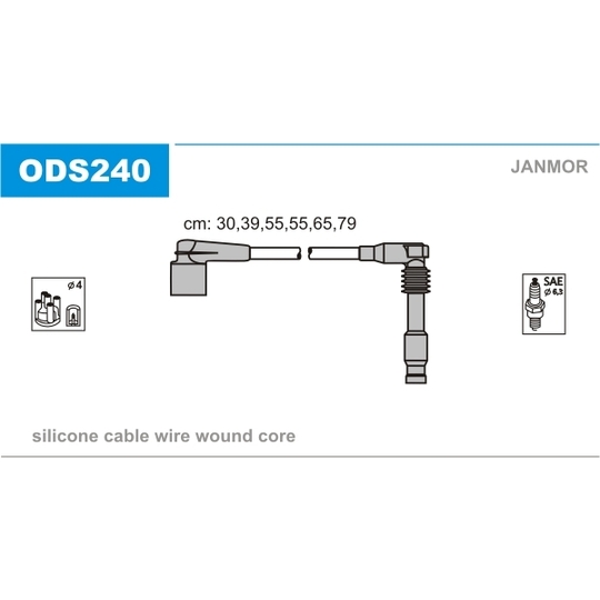 ODS240 - Süütesüsteemikomplekt 