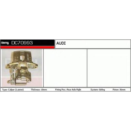 DC70993 - Brake Caliper 