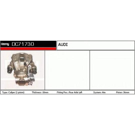 DC71730 - Brake Caliper 