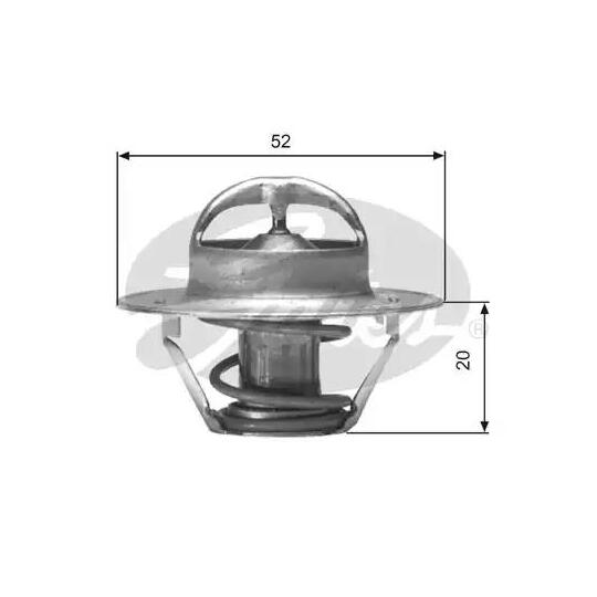 TH00582G1 - Thermostat, coolant 