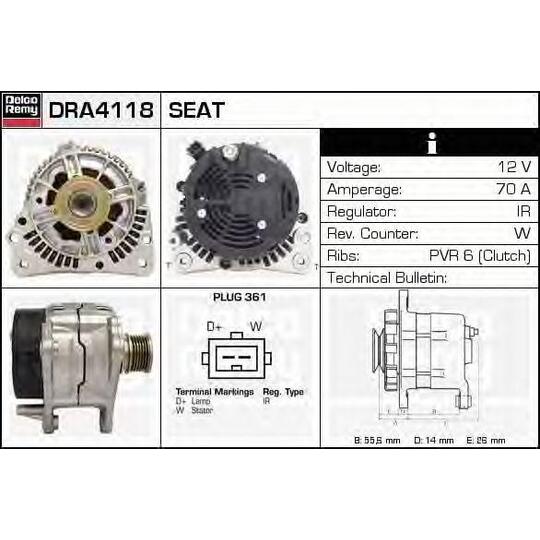 DRA4118 - Generator 
