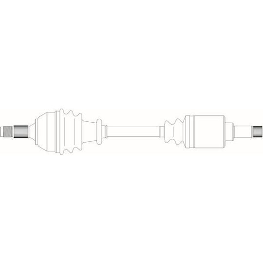 PE3085 - Drive Shaft 