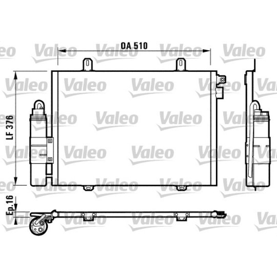 817171 - Condenser, air conditioning 