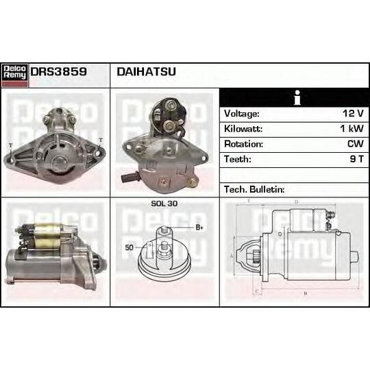 DRS3859 - Starter 