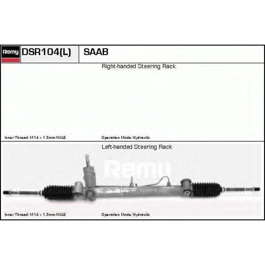 DSR104L - Steering Gear 