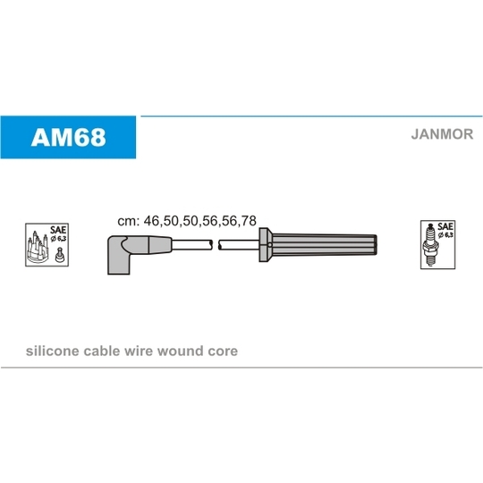 AM68 - Ignition Cable Kit 