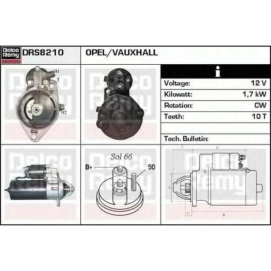 DRS8210 - Starter 