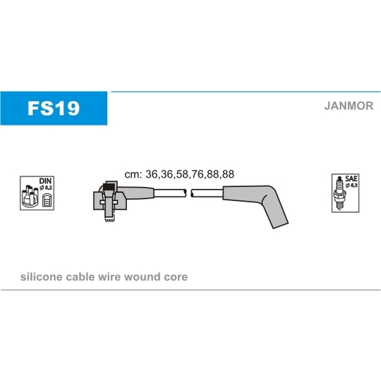 FS19 - Ignition Cable Kit 